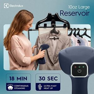 Electrolux Steamer for Clothes, LX15003 Portable Handheld Fabric and Garment Steamer Iron Press Wrinkle Remover with Lint Remover & Fabric Brush – Blue - Image 2