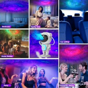 Galaxy Projector, Star Projector for Bedroom, Night Lights for Kids Room, Bluetooth Speaker Ceiling Projector for Room Decor, Gifts for Christmas, Girls, Boys, Adults, Birthday - Image 7