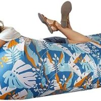 WEKAPO Inflatable Lounger Air Sofa Hammock-Portable,Water Proof& Anti-Air Leaking Design-Ideal Couch for Backyard Beach Traveling Camping Picnics & Music Festivals