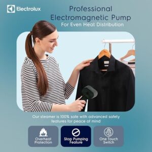 Electrolux SnapSteam Steamer for Clothes - Powerful 1200W Handheld Detachable Steam Press Iron Wrinkle Remover Portable Travel Steamer for Garments, Fabrics & Curtains, Green - Image 5