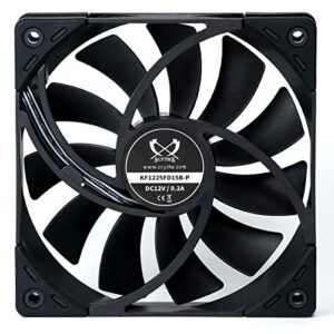 Kaze Flex 120 High Air Flow PC Case Fan, Fluid Dynamic Bearing,120mm x 25mm (3-Pack, PWN 4-pin, 1500RPM) - Image 5