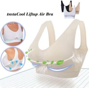 Breathable Cool Liftup Air Bra, 2024 New Sports Bra Large Size Air Bra, Comfortable Mesh Sports Bra for Women - Image 3