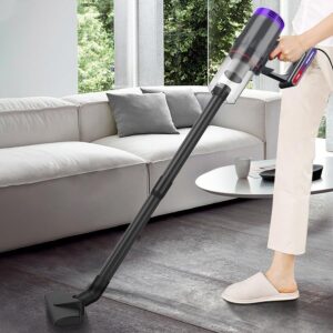 Stick Vacuum Cleaner Corded, 710W Powerful Suction, Lightweight 3.7lbs, 2-in-1 Handheld, 16.4ft Cord, Purple - Ideal for Hardwood Floors & Carpet (Model: 588-710) - Image 3